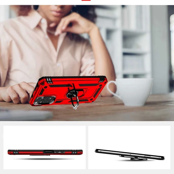 Xiaomi Redmi Note 11S Global Kılıf Zore Vega Kapak - 7