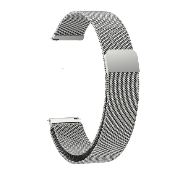 Huawei GT4 41mm Zore KRD-01 18mm Metal Hasır Kordon - 3