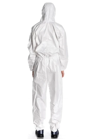 Faba T-530 Tip 5 6B Koruyucu Tulum Antistatik Nefes Alabilir Tek Kullanımlık Tulum - 3