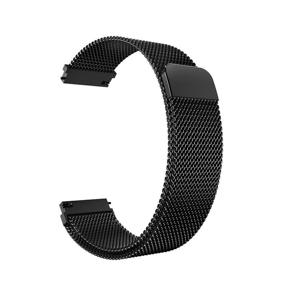 Huawei GT4 41mm Zore KRD-01 18mm Metal Hasır Kordon - 4