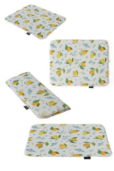 Bulaşık Kurutma Örtüsü, Bulaşıklık, Tezgah Üstü Bulaşık Matı, Süper Emici Mutfak Matı, Balık Desenli - 5