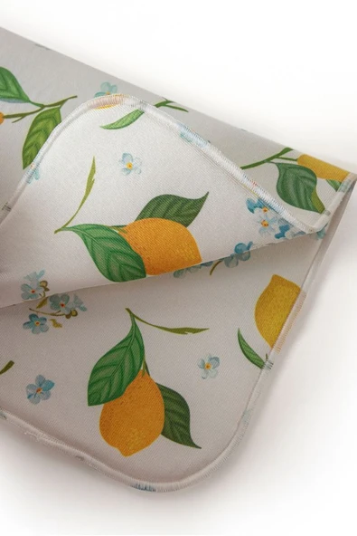 Bulaşık Kurutma Örtüsü, Bulaşıklık, Tezgah Üstü Bulaşık Matı, Süper Emici Mutfak Matı, Balık Desenli - 3