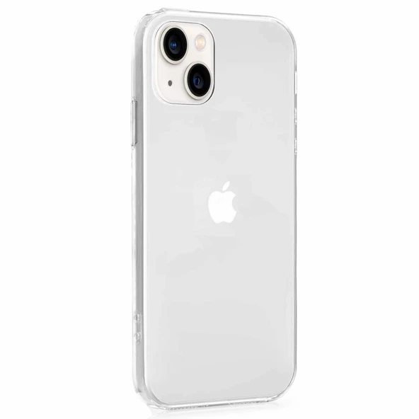 Apple iPhone 15 (6.1'') Premium Silikon Kılıf Şeffaf