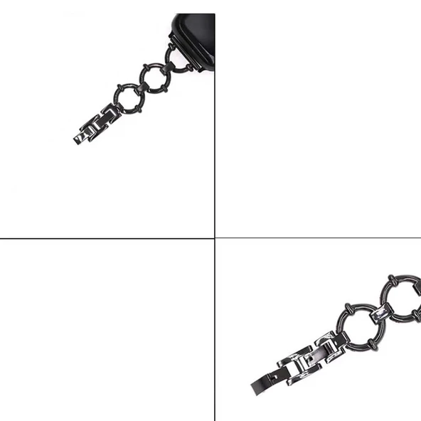 ​​​Apple Watch Ultra 49mm Kordon KRD-56 Metal Strap Kayış - 10