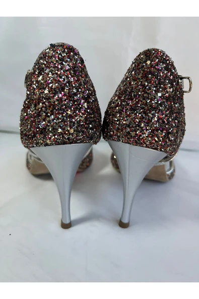 SUNA Tango, Salsa,bacata, Swıng Cazz Kadın Dans Ayakkabısı Kapalı Topuk 8,5 Cm (13 PONT) - Resim 2