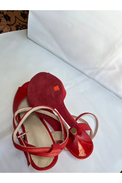 SUNA Tango, Salsa,bacata, Swıng Cazz Kadın Dans Ayakkabısı Kelebek-8,5 (13 PONT) - Resim 3