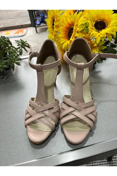 SUNA PEMPEPUDRA DORA MODEL 8.5 CM 13 PONT TANGO, DANS VE ABİYE AYAKKABISI - 5