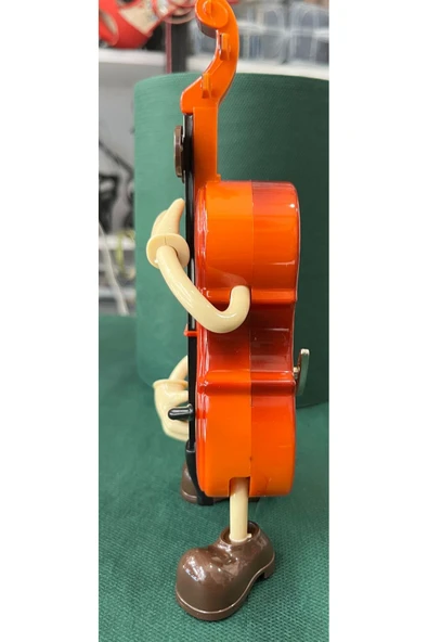 YAKUT ÇELLO MÜZİK KUTUSU KURMALI VE HAREKE -İŞ-BÜRO-OFİS İÇİNİ KİŞİYE ÖZEL HEDİYELER-FARKLI-BENZERSİZ-YENİ - 4