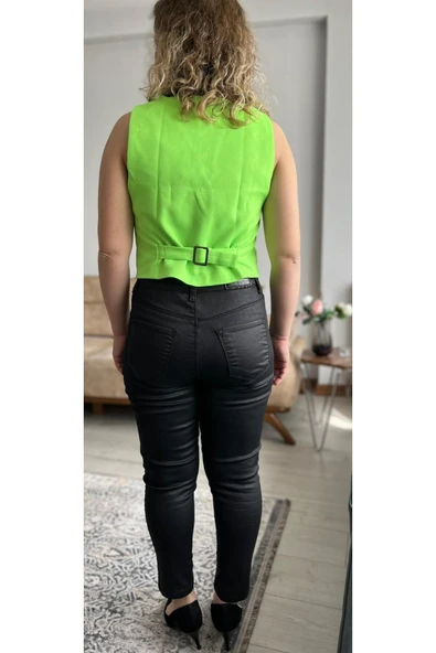 Consept AÇIK FISTIK YEŞİLİ  YELEK - Resim 4