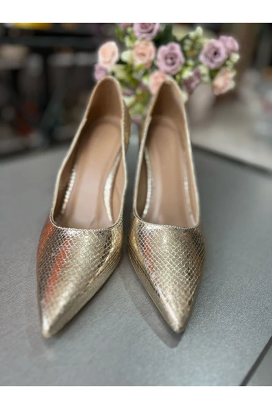 BYSLÇ SHOES STİLETTO PETEK DOKULU 9 CM TOPUK BOYU YENİ SEZON MUHTEŞEM BİR KALIP - 5