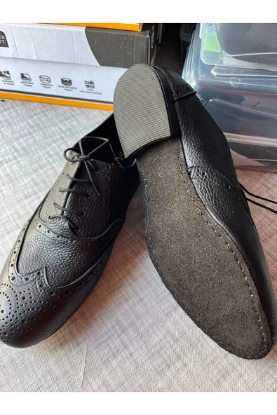 SUNA TANGO, SALSA, BACATA, SWİNG, LİNDA HOOP ÇİFT YÜZLÜ ERKEK DANS AYAKKABISI - 3