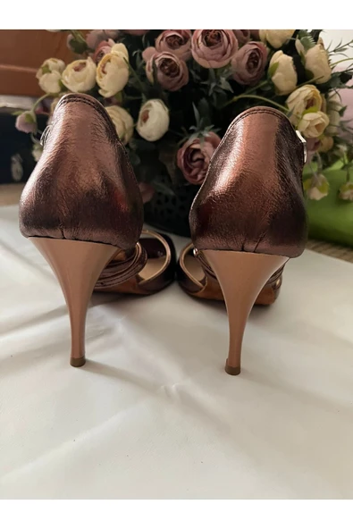 SUNA Tango, Salsa,bacata, Kadın Dans Ayakkabısı Kapalı Topuk -8,5 Cm (13 PONT) - 3