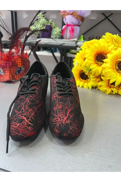 SUNA TANGO-SALSA-BACATA-SWING-SOLO-CAZZ PRATİK VE DANS AYAKKABISI 36 NUMARA - 2