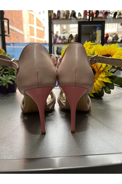 SUNA PEMPEPUDRA DORA MODEL 8.5 CM 13 PONT TANGO, DANS VE ABİYE AYAKKABISI - 4