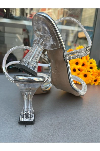 mystylee BEYAZ TAŞLI DÜZ BANTLI YENİ SEZON TREND MODELLER - 3