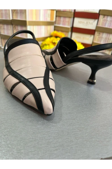 Park Moda ÖZEL TASARIM 2025 MODEL AÇIK TOPUK KADIN AYAKKABI 5 CM MİNİ TOPUK
