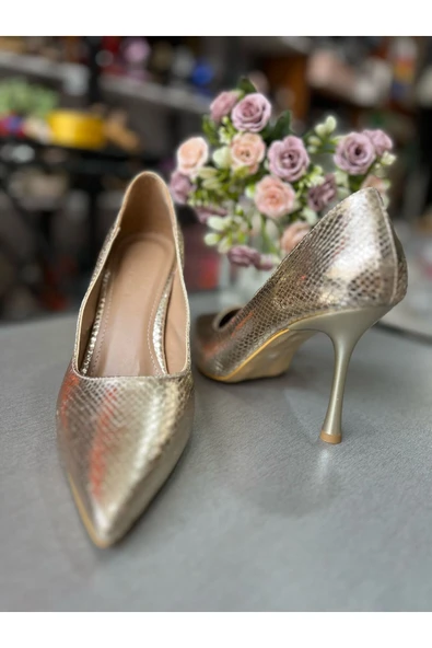 BYSLÇ SHOES STİLETTO PETEK DOKULU 9 CM TOPUK BOYU YENİ SEZON MUHTEŞEM BİR KALIP - 3