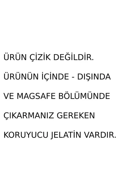 Iphone 11-12-pro  Görünümlü Uyumlu MAGSAFE Özellikli Darbe Önleyici Şeffaf Silikon Kılıf - Resim 2