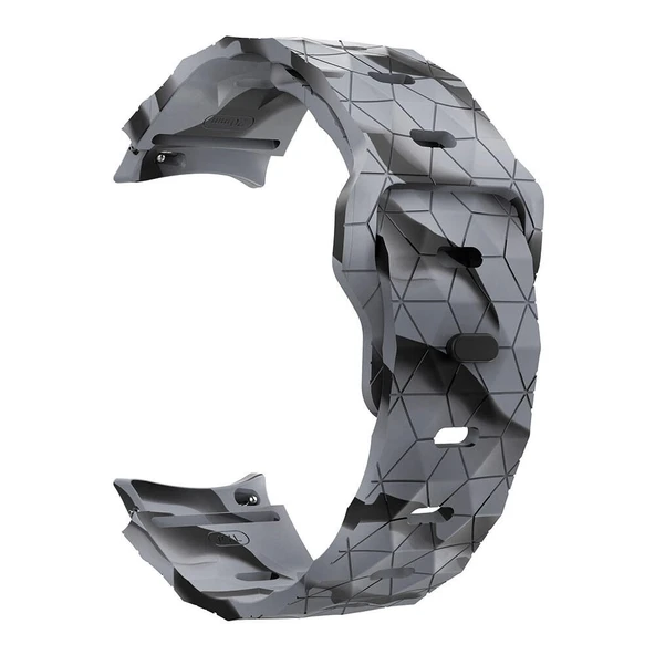 Galaxy Watch 5 40mm Zore KRD-116 20mm Futbol Desenli Spor Tasarımlı Silikon Kordon - 5