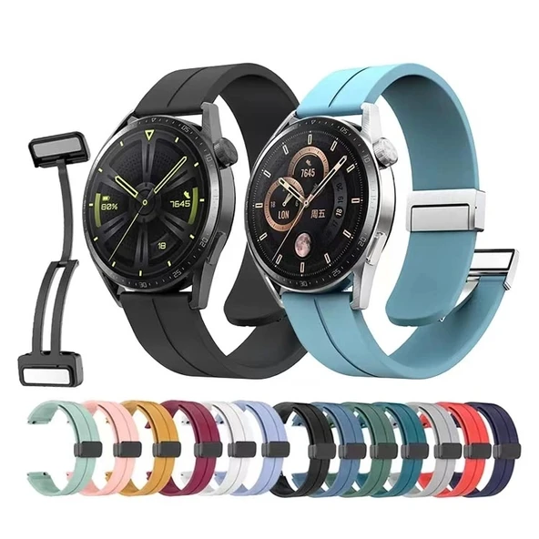 Galaxy Watch 42mm KRD-84 20mm Silikon Kordon - 2