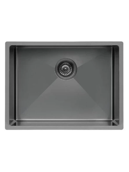 Ukinox COLOR X 500 Titanium Eviye (Tezgah Üstü)