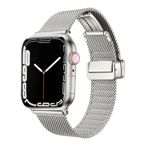Apple Watch 7 45mm Zore KRD-85 Metal Kordon