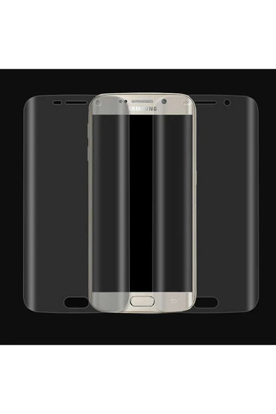 Samsung Galaxy S6 Edge Süper Pet Ekran Koruyucu Jelatin Renksiz - Resim 5