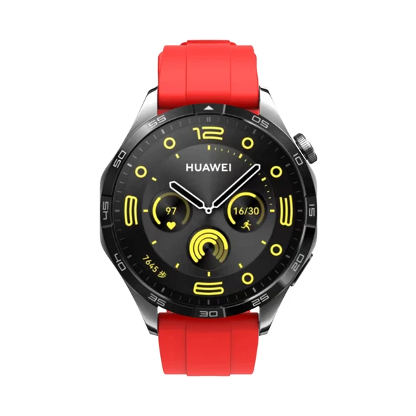 Huawei GT4 41mm Zore KRD-95 22mm Silikon Kordon - 7