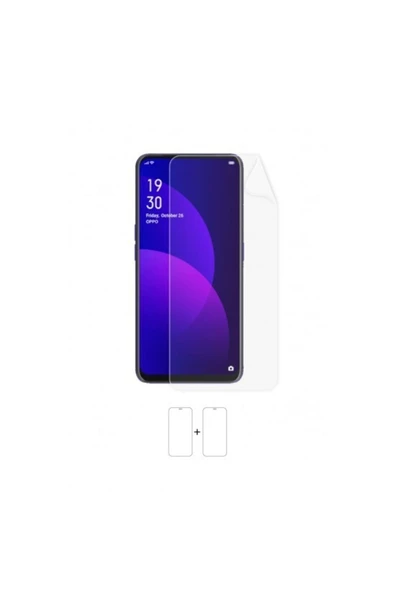 Oppo F11 Pro Ekran Koruyucu Kaplama Darbe Emici Poliüretan Film Amerika Üretimi - Resim 2