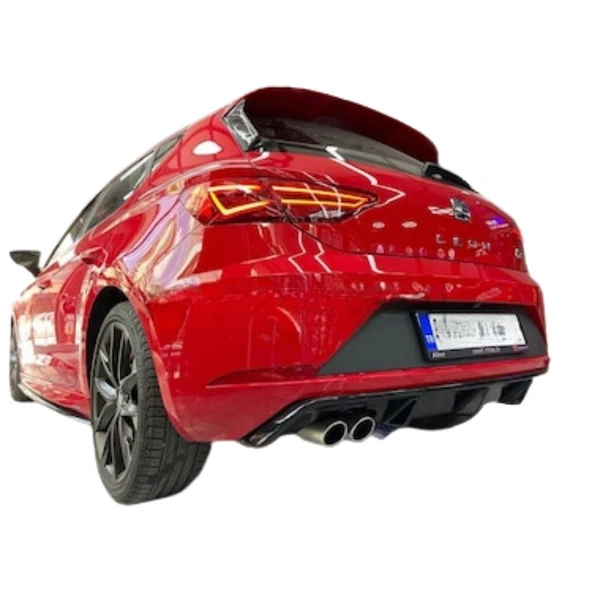 Seat Leon Mk3.5 Makyajlı Fr 2017-2020 Difüzör Soldan Çıkış (Plastik)(Boyasız) ürün görseli
