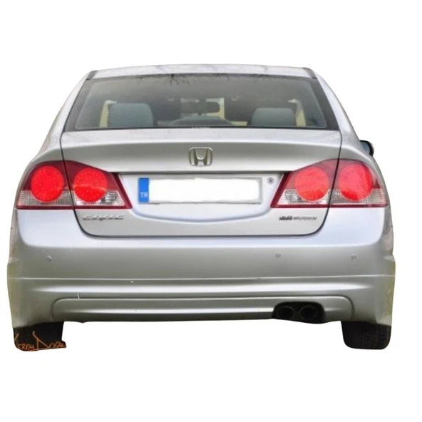 Honda Civic Fd6 Mugen Arka Ek (Plastik)(Boyasız)