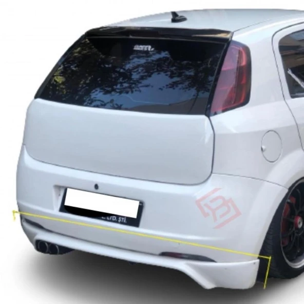Fiat Punto Grande Arka Ek (Plastik)(Boyasız)
