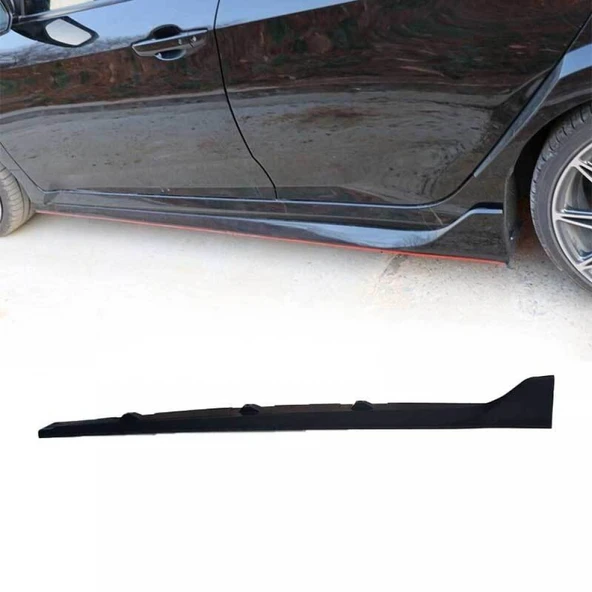 Honda Civic Fc5 Typer Yan Marşpiyel Lipi (Plastik)(Boyasız)