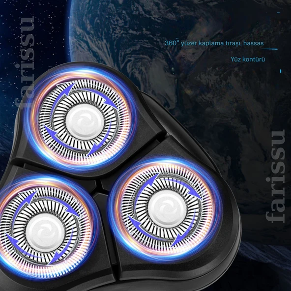 TX-151 Şarjlı Tıraş Makinesi – Günlük Tıraş ve Sıfır Yanak İçin