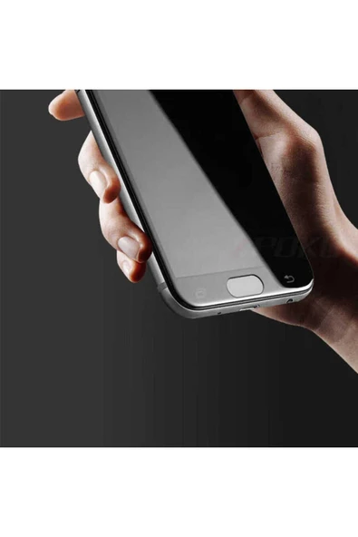 Galaxy J7 Prime Davin 5D Cam Ekran Koruyucu Siyah - 2