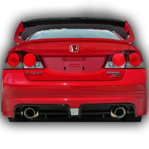 Honda Civic Fd6 Mugen RR Arka Ek (Plastik)(Boyasız)