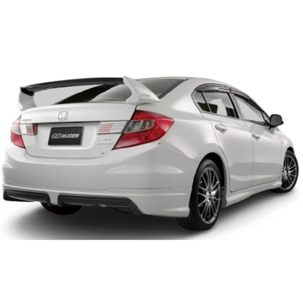 Honda Civic Fb7 Mugen RR Difüzör Arka Ek (Plastik)(Boyasız) ürün görseli