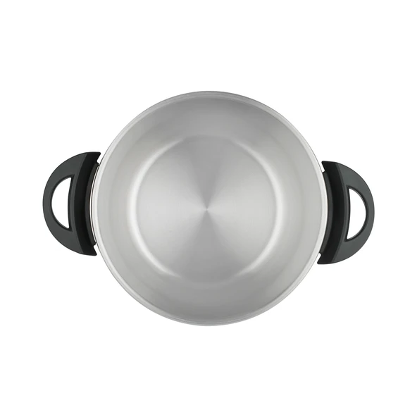 Schafer Grand Düdüklü Tencere 12 L-Siyah - 5