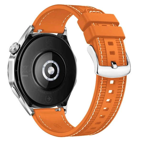 Huawei Watch GT 3 46mm Zore KRD-102 22mm Silikon Kordon - 7