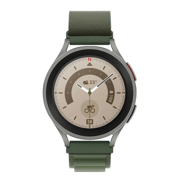 Huawei Watch GT 3 46mm Zore KRD-74 22mm Hasır Kordon - 11