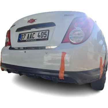 Aveo Sedan - Ps Style - Arka Tampon Ek (Plastik) (Boyasız)