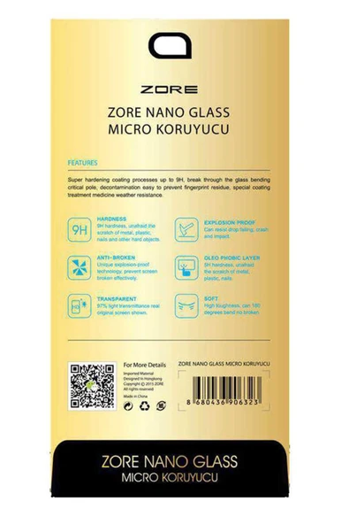 Asus Zenfone 5 ZE620KL Zore Nano Micro Temperli Ekran Koruyucu - 2
