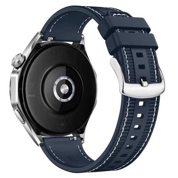 Huawei Watch GT 3 46mm Zore KRD-102 22mm Silikon Kordon - 4