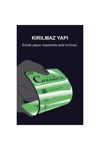 one Plus 3t Ekran Koruyucu Seramik Nano Kırılmaz Cam Tam Kaplayan Temperli Cam ürün görseli