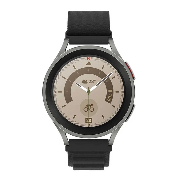 Huawei GT2 42mm Zore KRD-74 20mm Hasır Kordon - 2