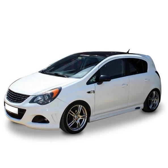 Opel Corsa D Rieger Yan Marşpiyel (Plastik)(Boyasız) ürün görseli