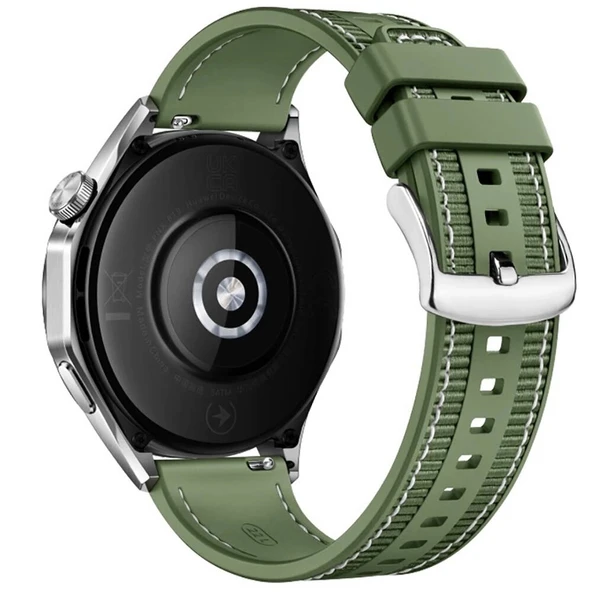 Huawei Watch GT 3 46mm Zore KRD-102 22mm Silikon Kordon - 3