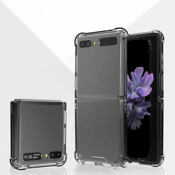 Galaxy Z Flip 3 Kılıf Zore Nitro Anti Shock Silikon - 4
