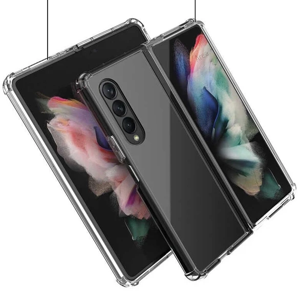 Galaxy Z Fold 3 Kılıf Zore Nitro Anti Shock Silikon - 5