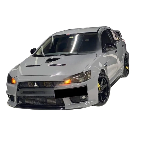 Lancer - Evo 10 Style - Ön Tampon (Plastik) (Boyasız) - 1
